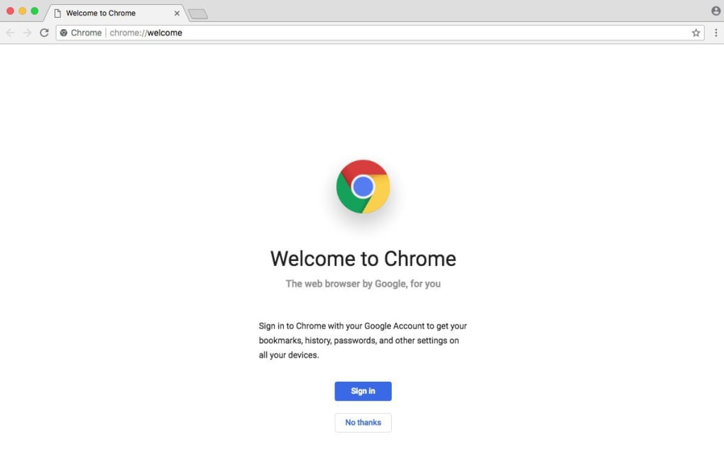 Chrome 54 for mac